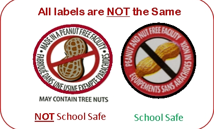 Peanut and Nut Free Facility